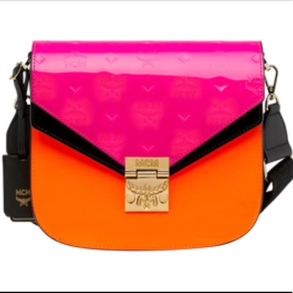 MCM Handbags - Patricia Shoulder Bag in Monogram Patent Leather